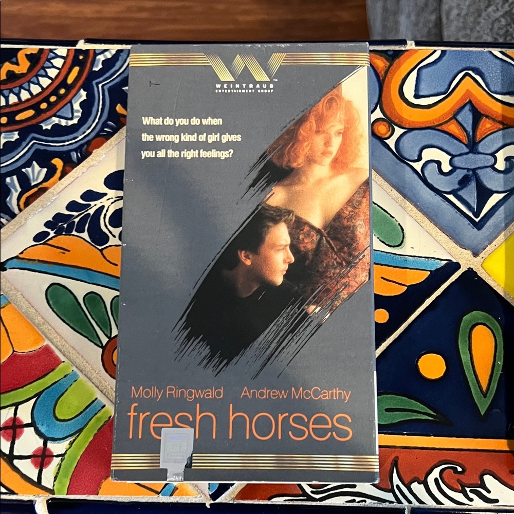 Fresh Horses VHS Tape